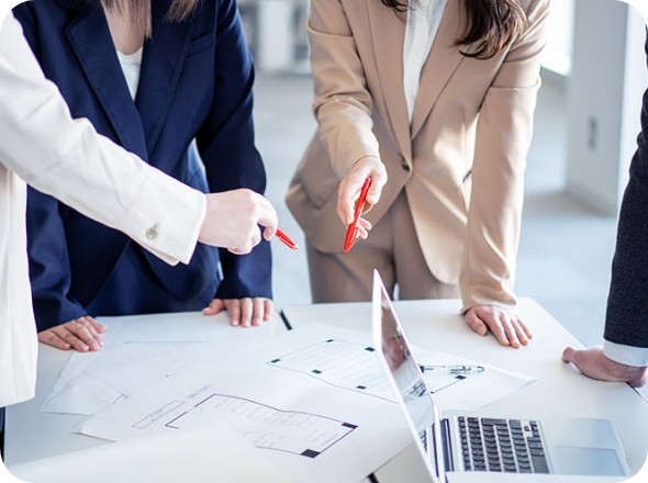 人数や内容に合わせて、最適な会議室をご提案します